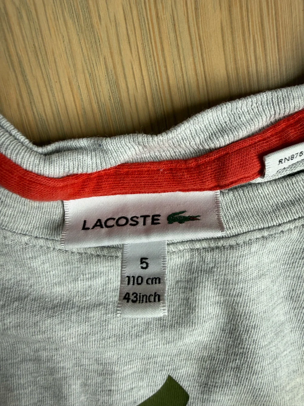 Lacoste light gray